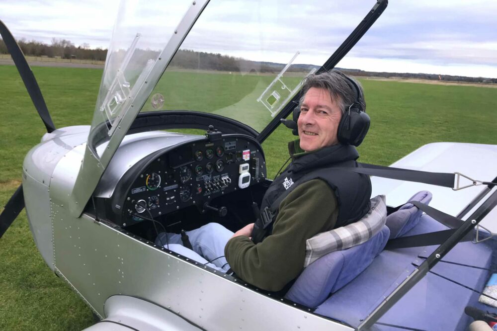 Duncan McDougall of Purple Aviation