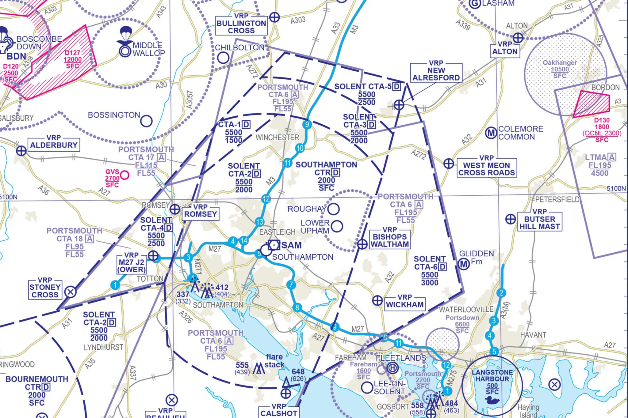 How to avoid infringing Solent airspace FLYER