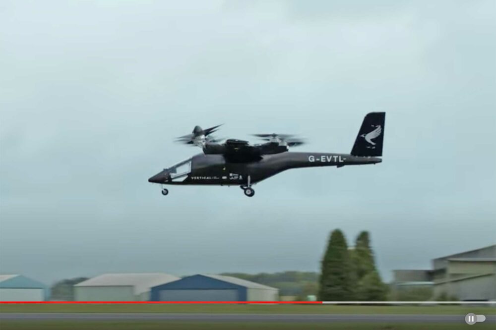 Vertical Aerospace VX4 first flight