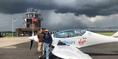 Pilots Zara and Megan embark on the Greenland Trophy flight from Barton