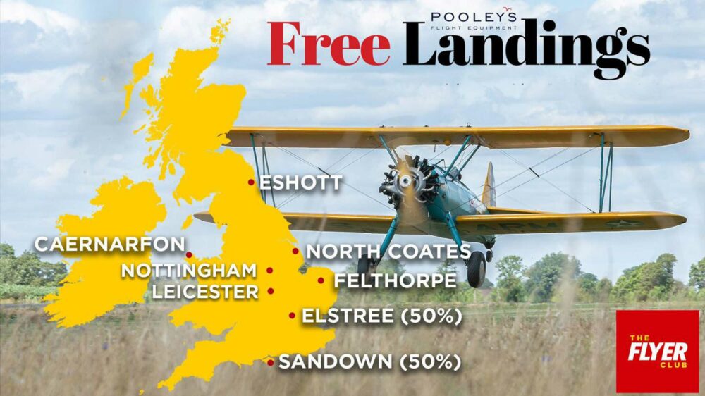 Save £81 in landing fees with FLYER