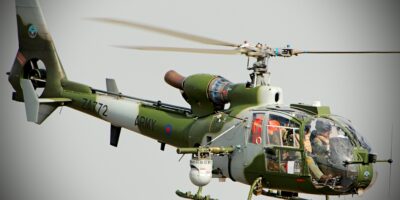 Gazelle helicopter British Army
