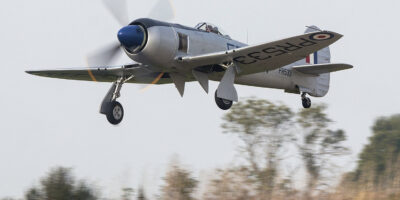 First flight for the WWII Hawker Tempest. Photo: Sywell Aviation Museum