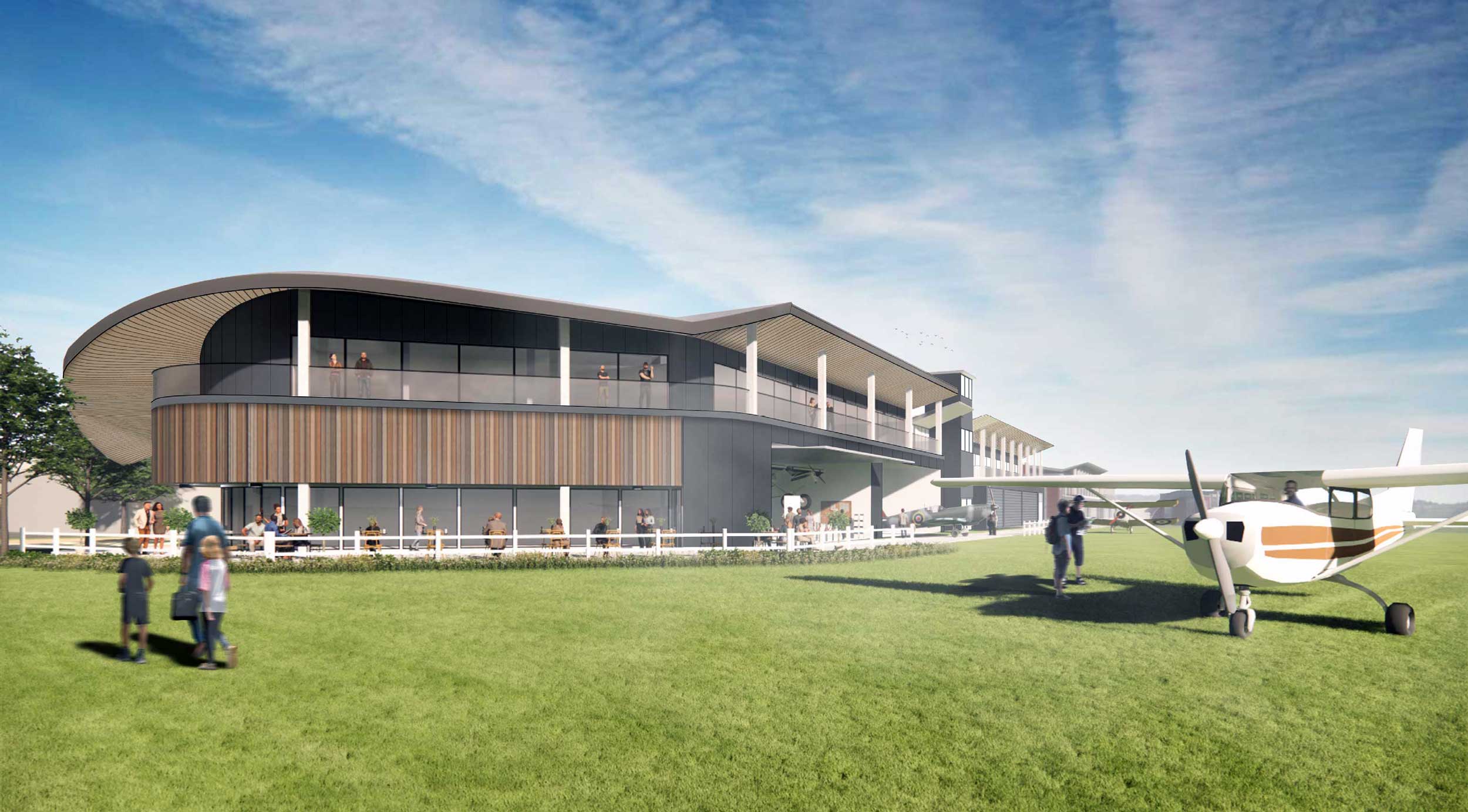 Old Sarum Airfield visual