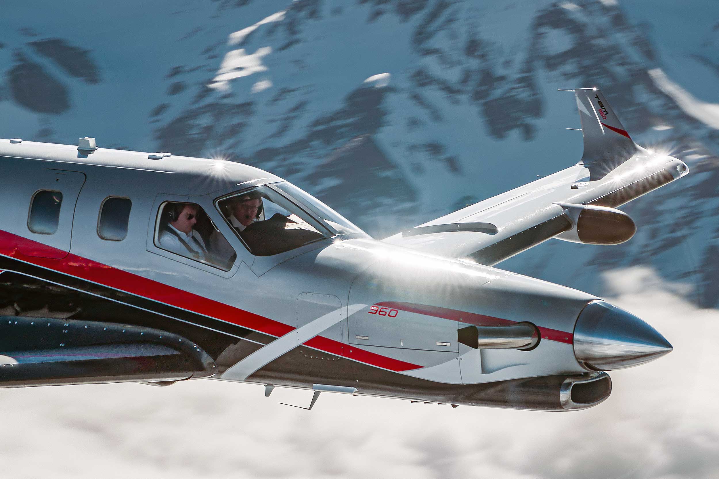 TBM 960 is equipped with a special version of the Pratt & Whitney PT6 turboprop engine
