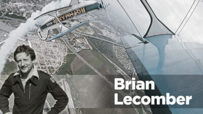 Brian Lecomber aerobatic pilot and writer