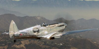 Silver Spitfire goes to Hollywood