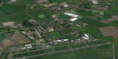 Very green: Teuge International Airport in the Netherlands