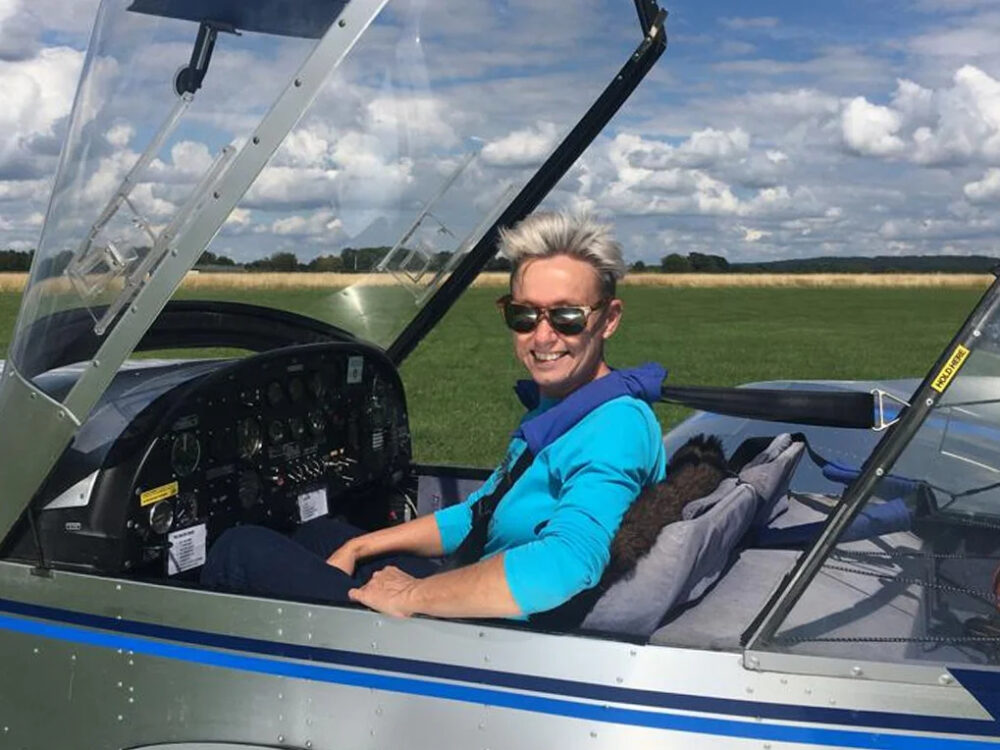 Bev Reardon swapped paragliding for fixed-wing flying with a BWPA scholarship