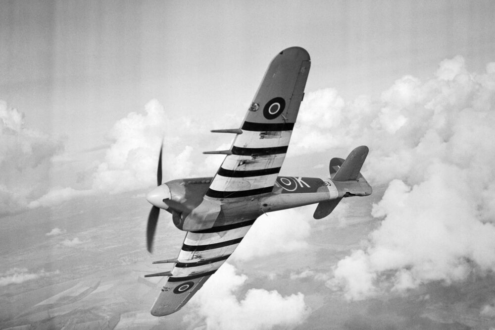 WWII Hawker Typhoon. Photo: Imperial War Musuem, Public Domain