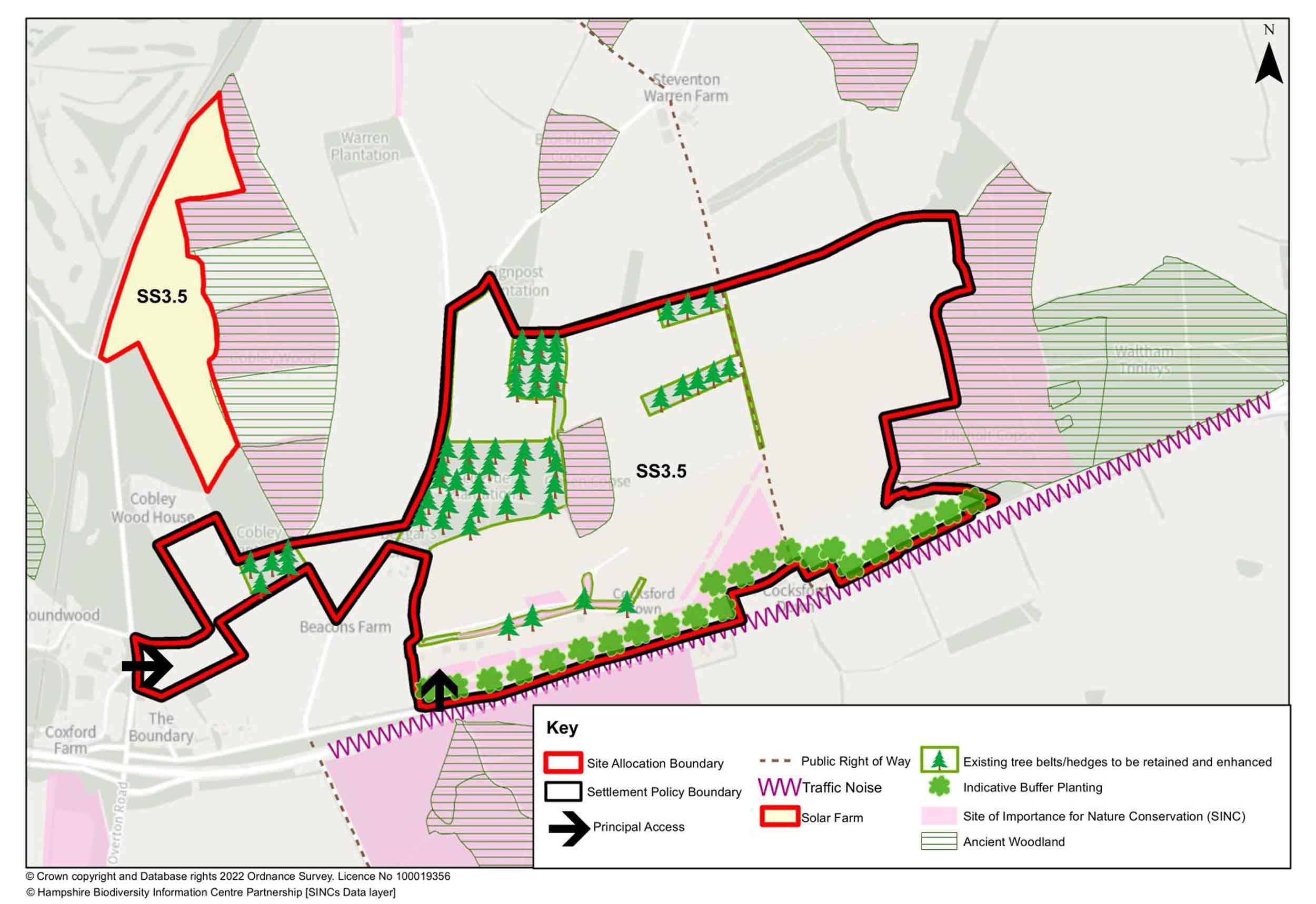 Popham Garden Village plan