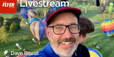 Cameron Balloons Dave Boxall on the FLYER Livestream