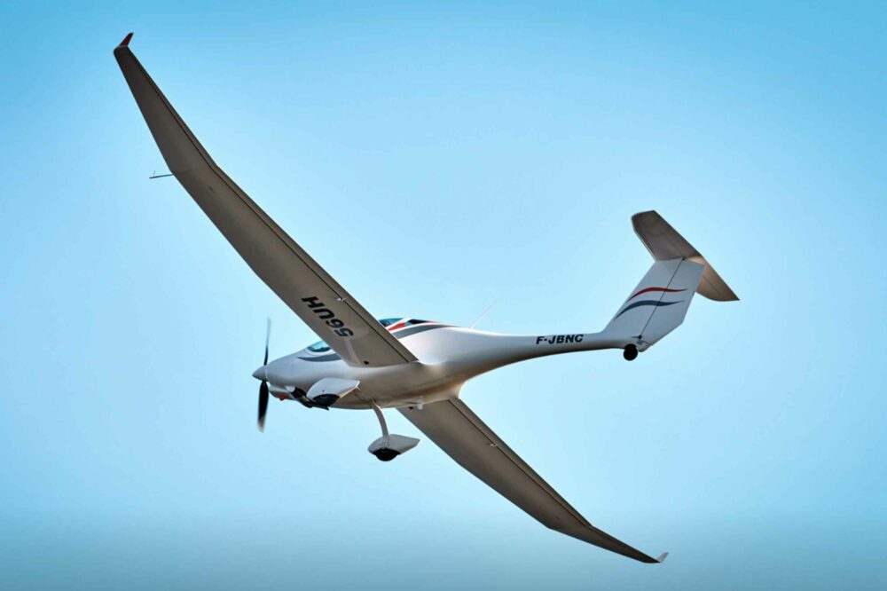 JMB Aircraft's newest arrival: Phoenix motor glider. Photos: JMB