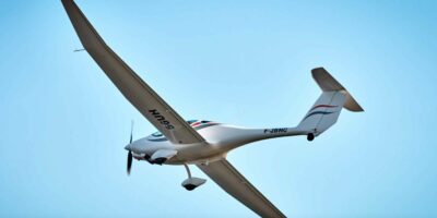 JMB Aircraft's newest arrival: Phoenix motor glider. Photos: JMB