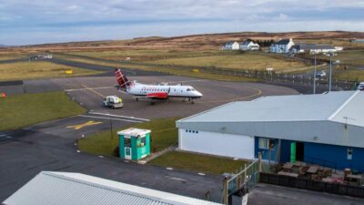 Islay Airport. Photos: HIAL