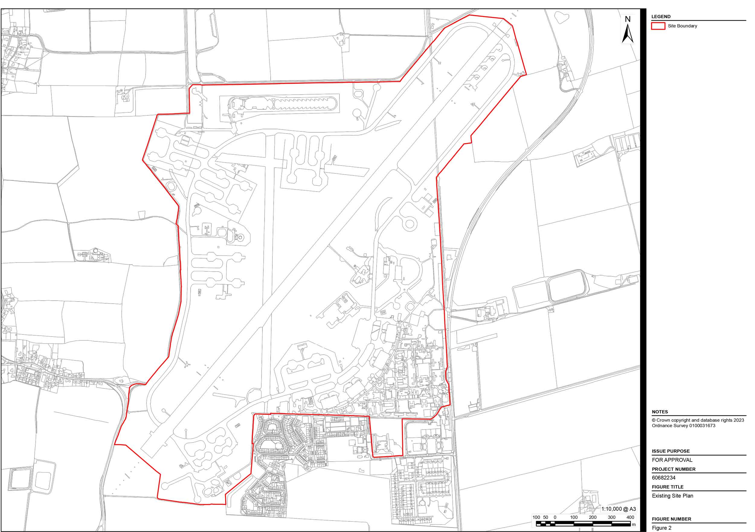 Scampton site plan. Image: Home Office