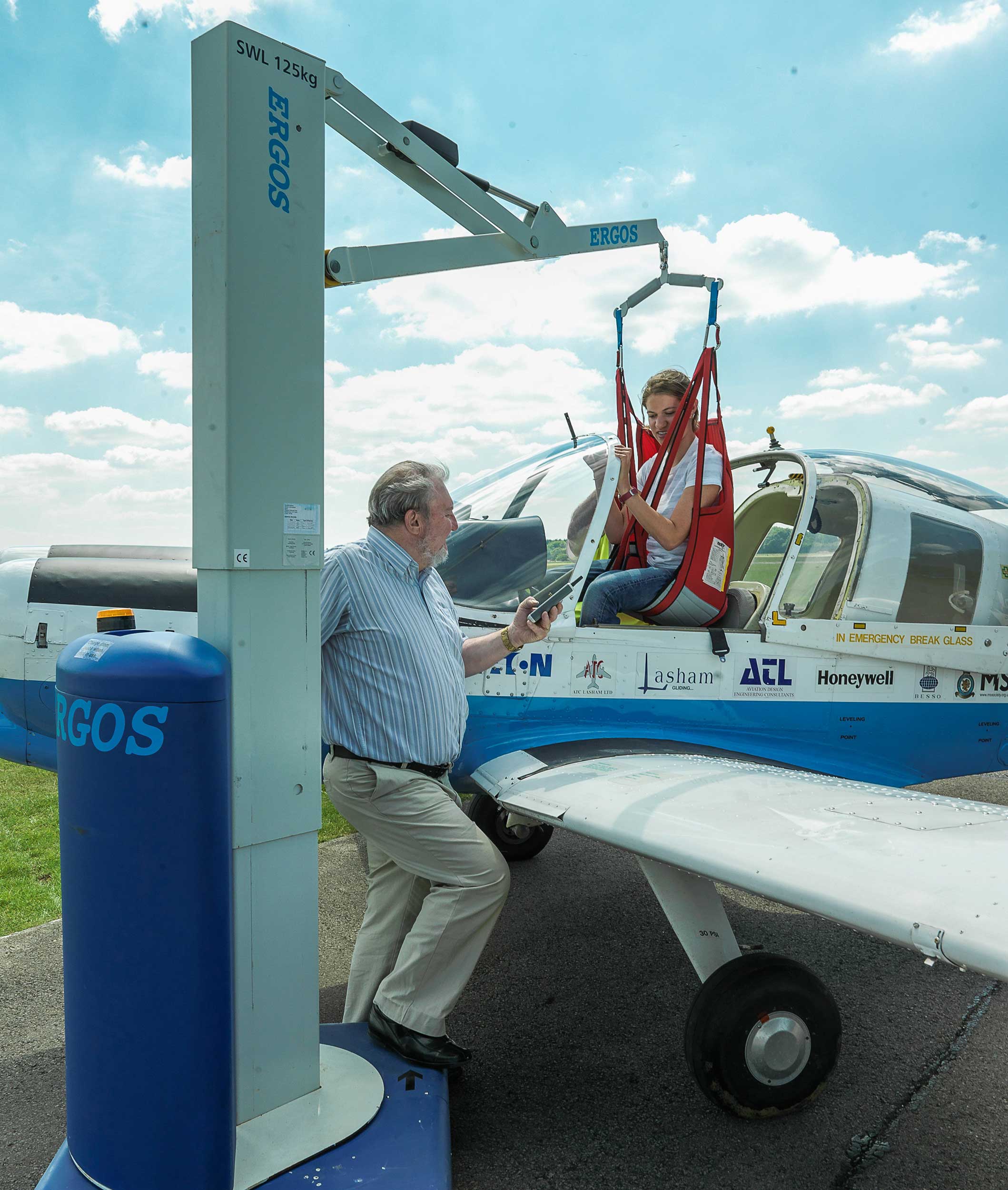 Aerobility uses specially adapted aircraft, support equipment and specialist instruction to ensure access for all
