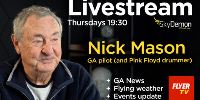 Nick Mason on FLYER livestream