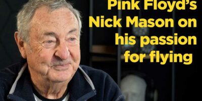 Pink Floyd's Nick Mason on flying