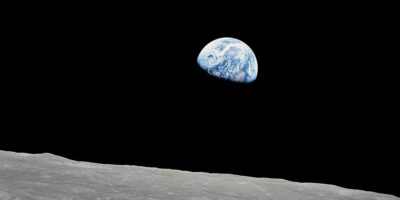 'Earth Rise' - the famous photo shot by Bill Anders on the Apollo 8 lunar mission. Photo: NASA