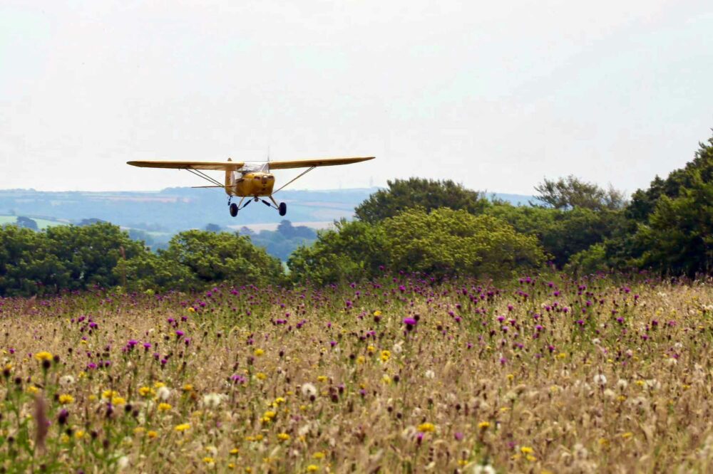 Bodmin Airfield is featured in the network's first newsletter