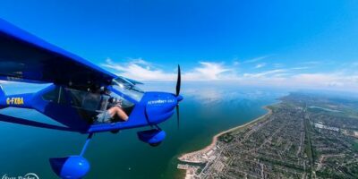Russ Pinder – over Whitstable on the way to the Manston Fly-in!