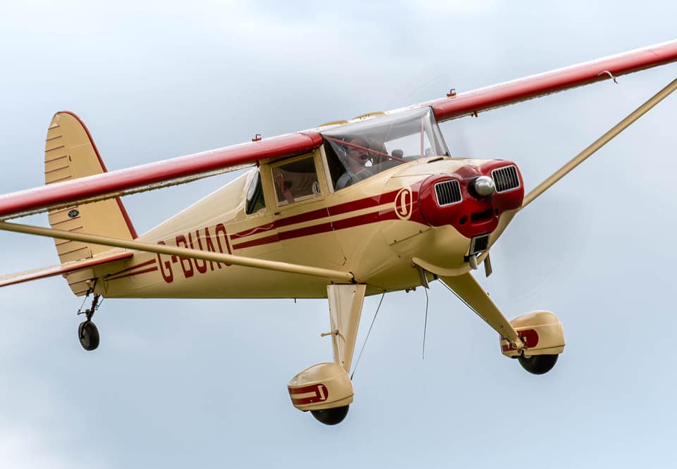 Catherine Ruddick - Photo of me flying BUAO for the first time