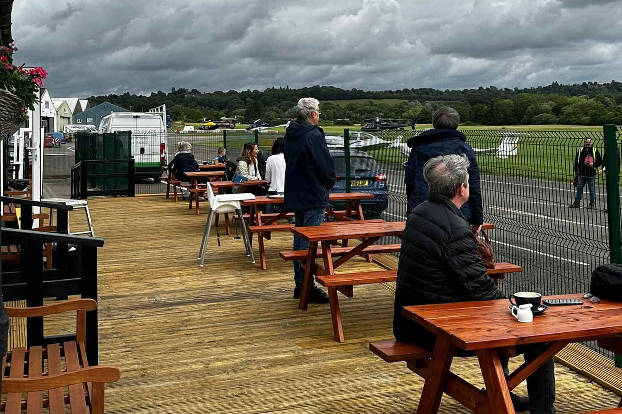 Redhill's new Hangar 9 Cafe