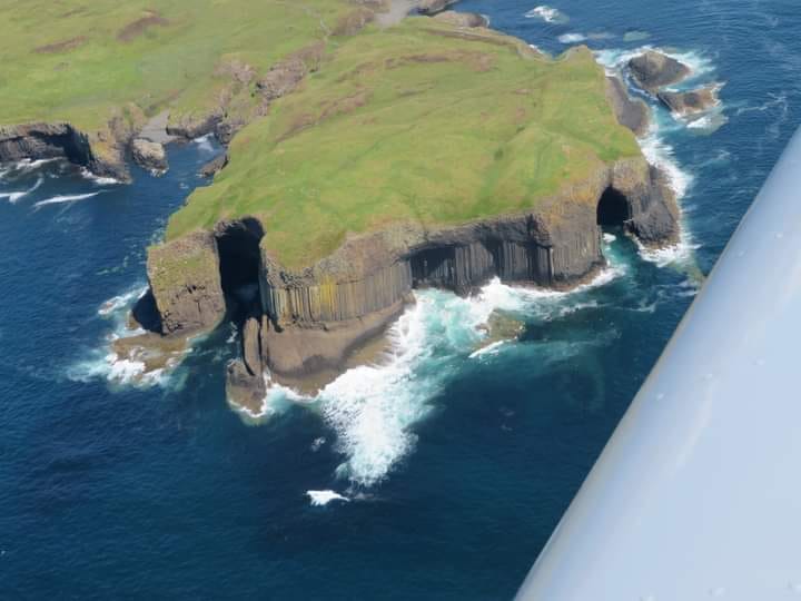 Tam Carr Fingal's Cave on Staffa Island.