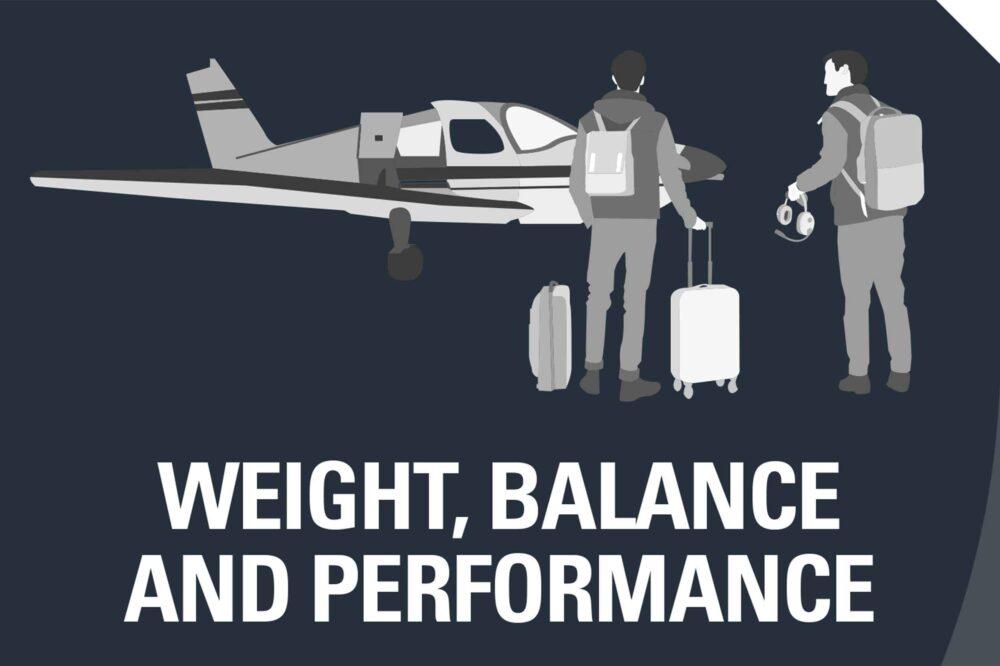 CAA Safety Sense leaflet on weight, balance and performance