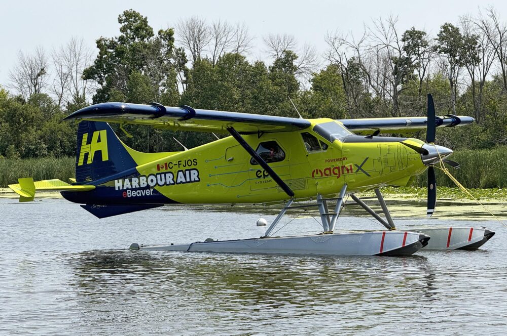 Harbour Air MagniX electric Beaver could be found at the Seaplane base