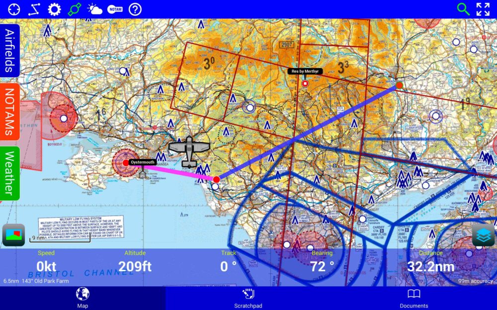 RunwayHD moving map