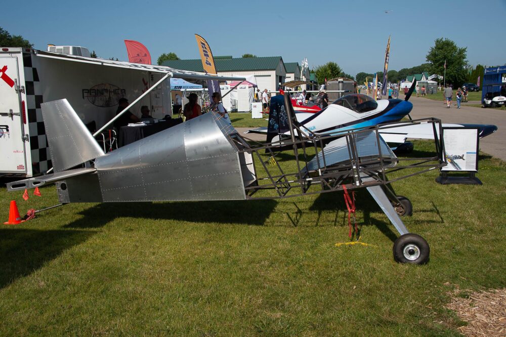 Sport Performance Aircraft displayed its two-place Cougar development alongside their popular Panther single seater