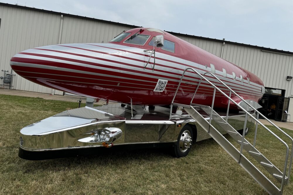 The famous Jimmy's World Elvis jet made its public debut - it's fully road legal, which I bet is something the King of Rock 'n Roll never imagined would happen