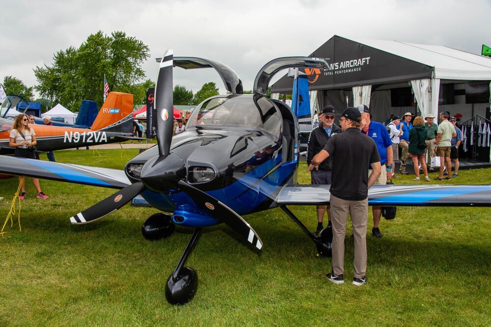 Van's Aircraft RV-10 on display at EAA AirVenture.