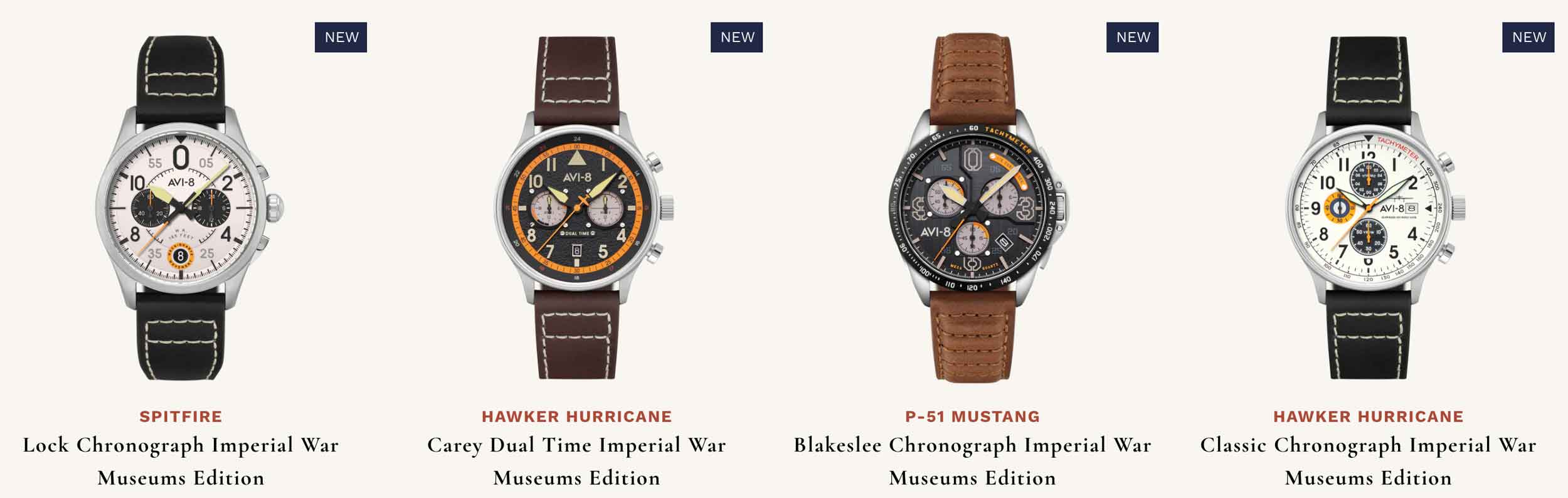 AVI-8 IWM watches