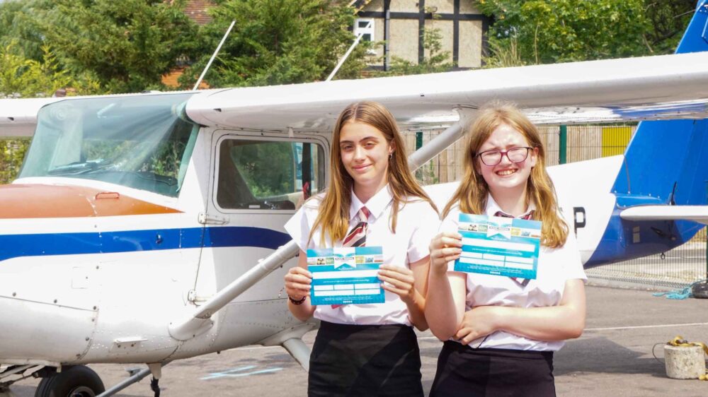 Soaring to Success: Air League encourages 13-17 year olds into aviation. Photo: Air League