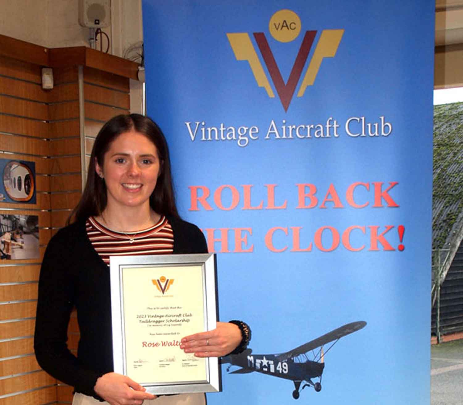 Rose Walters won the VAC scholarship in 2023. Photo: VAC