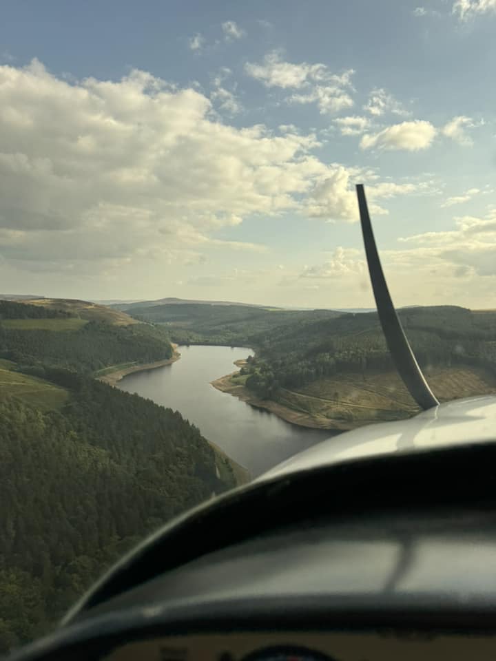 Tim Cook Evening blast down the dams run.