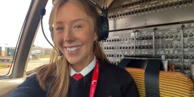 Zoe Burnett achieved her PPL(A) at 17 with the Air bp scholarship and is now flying an Airbus A330