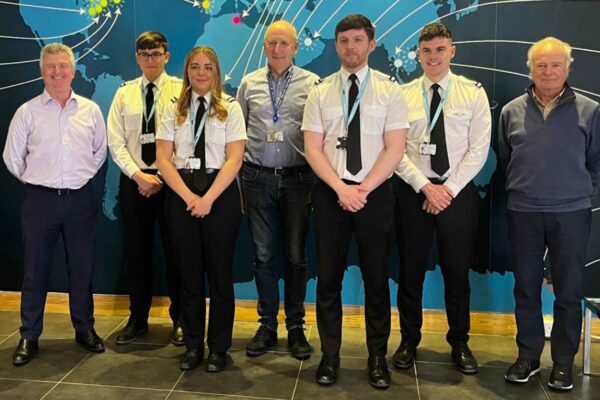 ASL cadets visit the company's HQ in Swords, Dublin