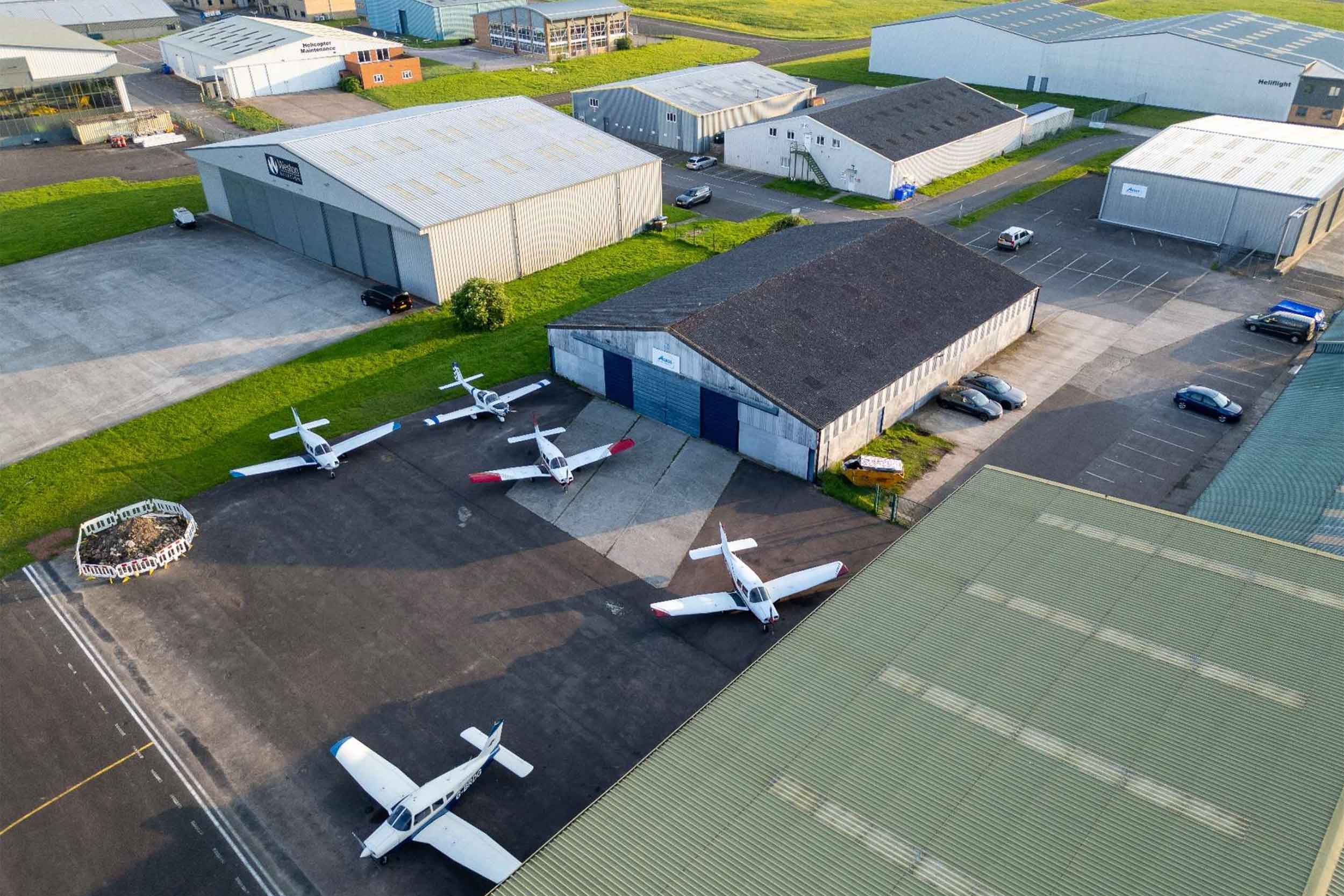 Gloucestershire Airport is home to many aviation businesses including flight schools