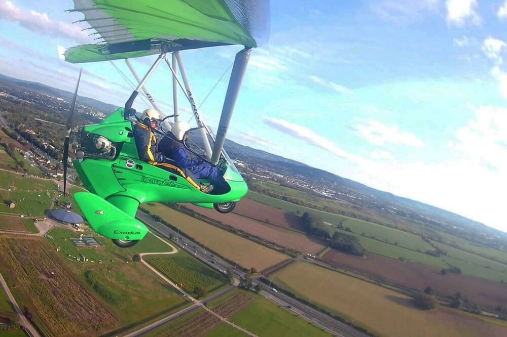 Deltajet 500 flexwing microlight