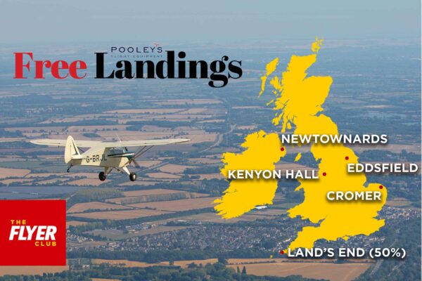 FLYER free landings October 2024