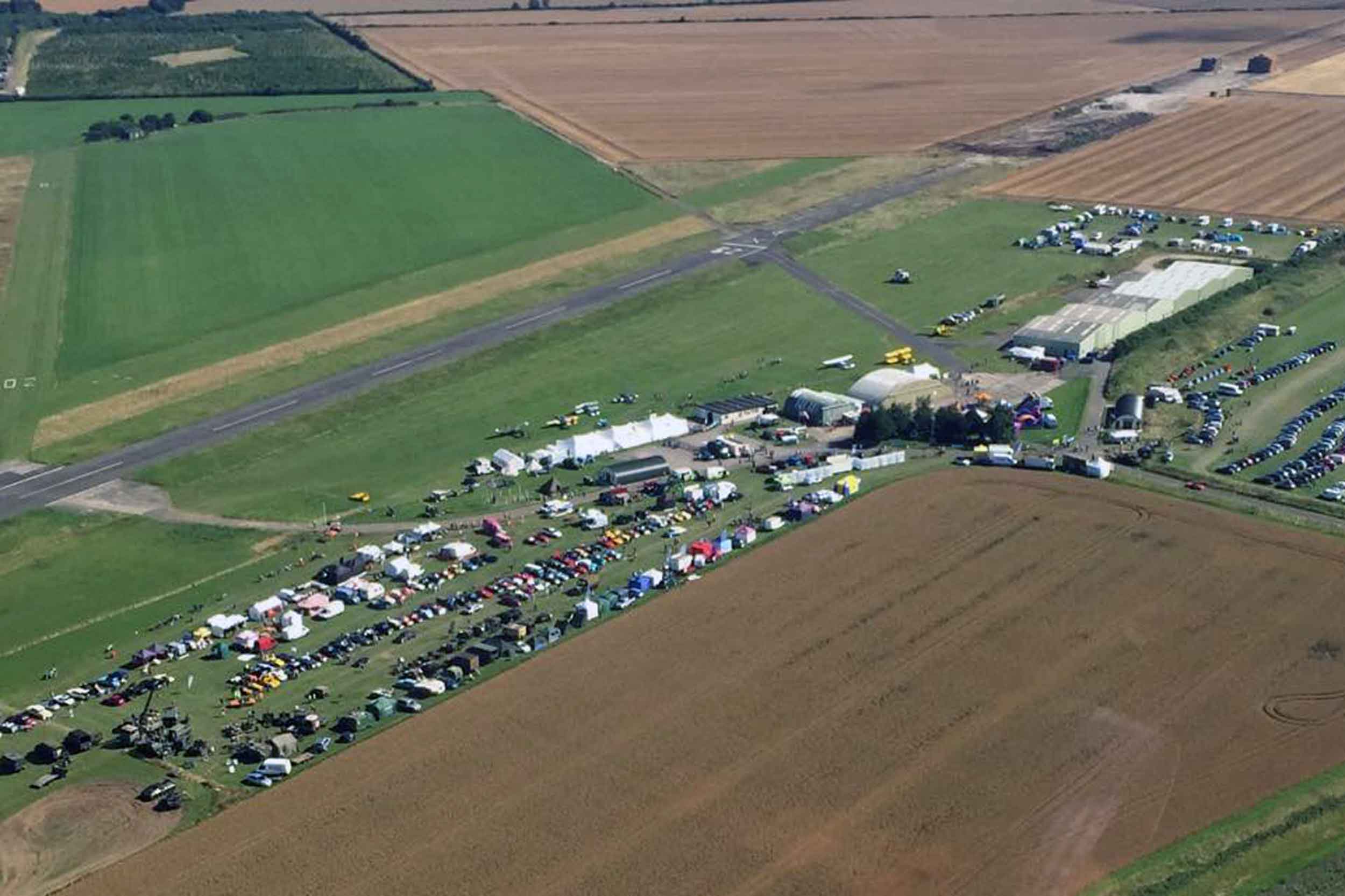 Old Buckenham Aerodrome is home to a hugely successful airshow