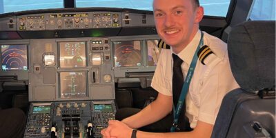 Stephen Daly went from a small boy, watching Aer Lingus 'come and go' at Shannon Airport – to being one of its First Officers!