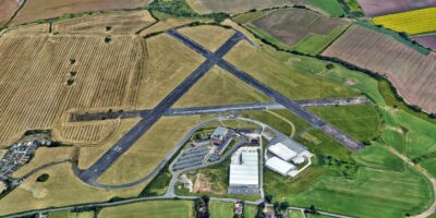 Nottingham City (Tollerton) Airport could be lost to houses. Image: Google Earth