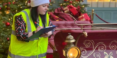 CAA inspector approves Santa's sleigh