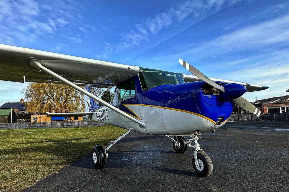 One of Sherburn's aircraft, a Cessna 150H. Photo: Sherburn Aero Club