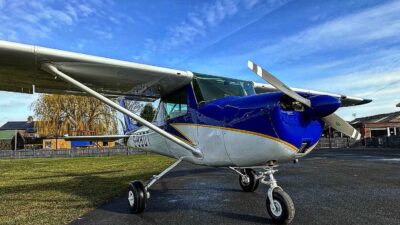 One of Sherburn's aircraft, a Cessna 150H. Photo: Sherburn Aero Club